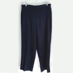 Dialogue Womens Black Dress Pants Size 16P Trousers
